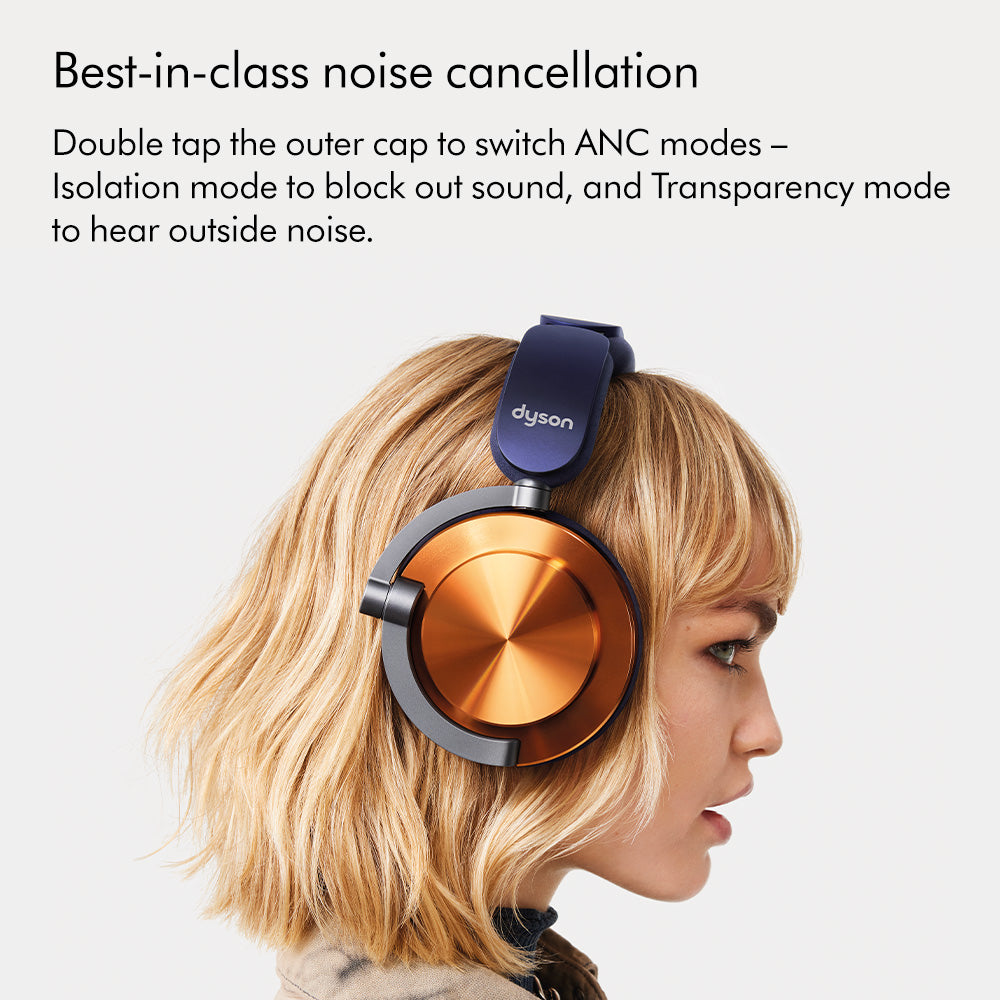 Dyson OnTrac™ headphones CNC Copper