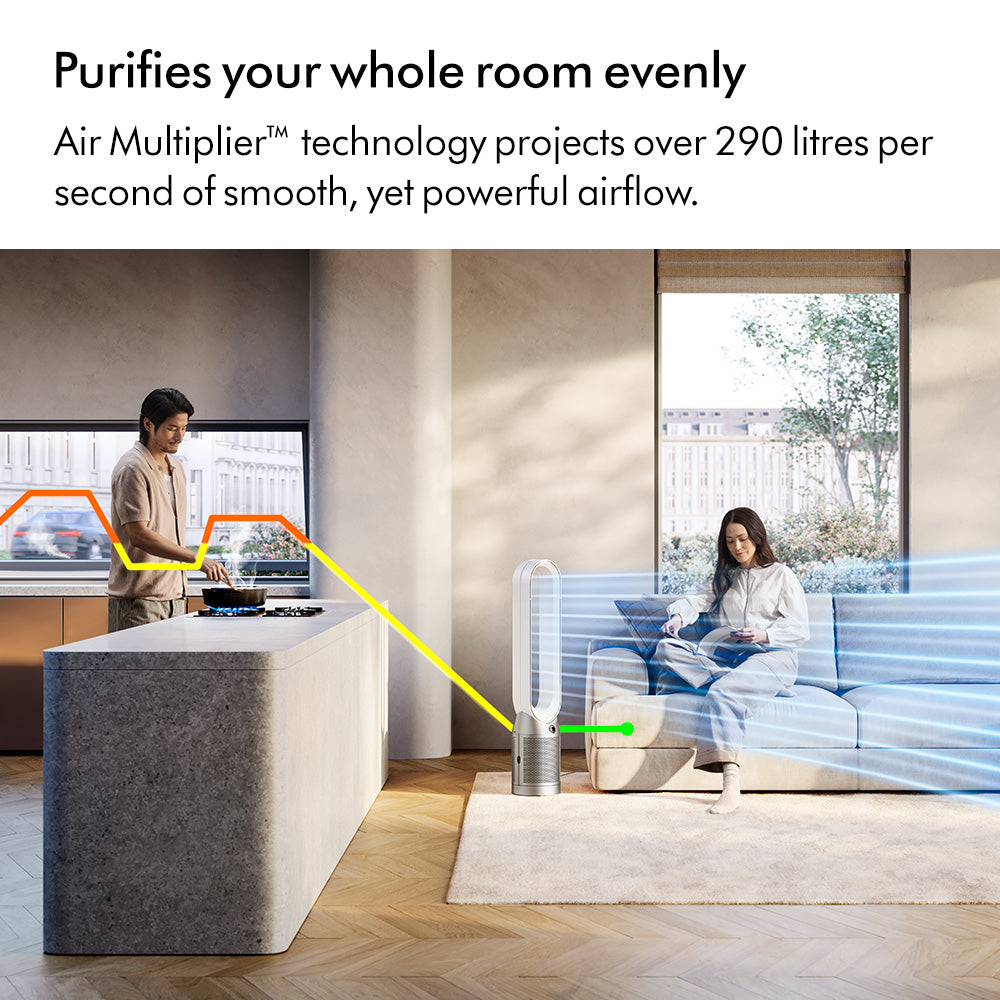 Dyson Purifier Cool™ TP11 Air Purifier Fan White/Silver (PC1)
