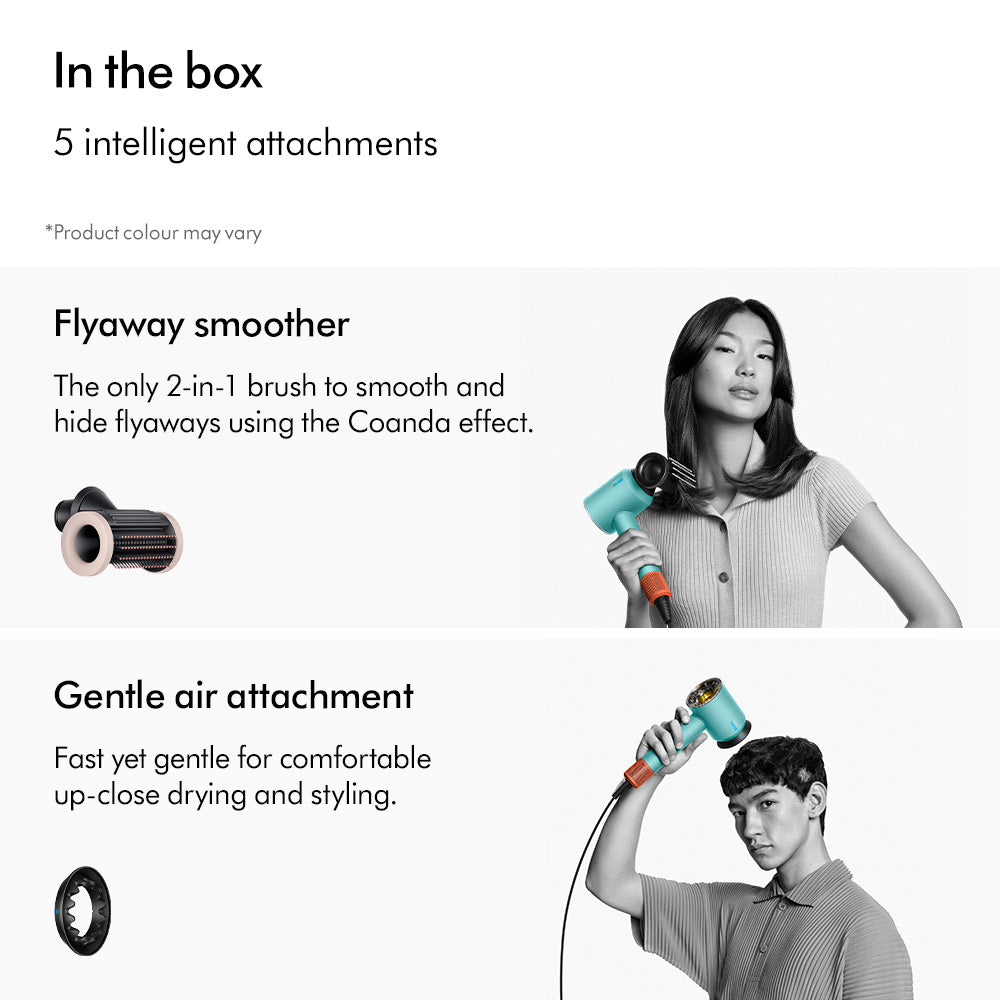 Dyson Supersonic Nural™ hair dryer HD16 with Presentation Case (Ceramic Pink/Rose Gold)