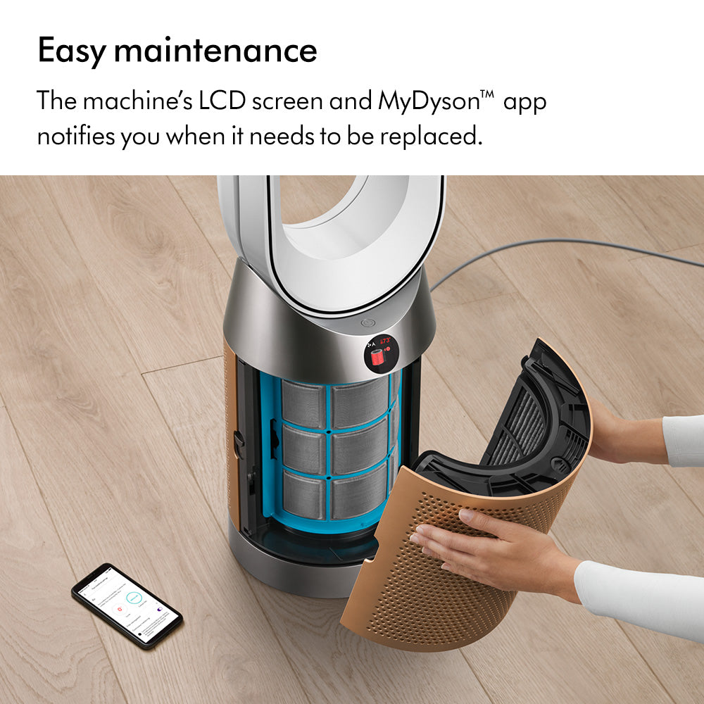 Dyson Purifier Cool™ TP12 Air Purifier Fan (PC2) White/Gold