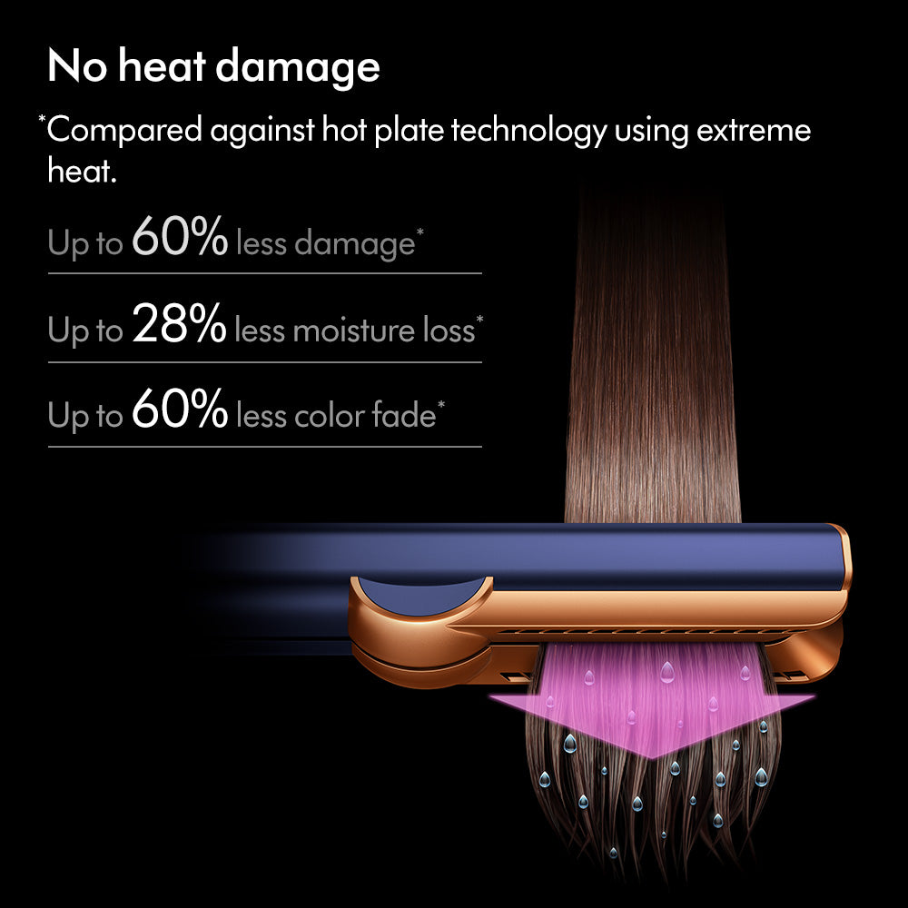 Dyson Airstrait™ straightener (Prussian Blue/Rich Copper)