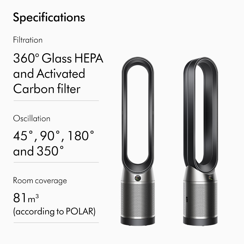 Dyson Purifier Cool™ TP11 Air Purifier Fan Black (PC1)