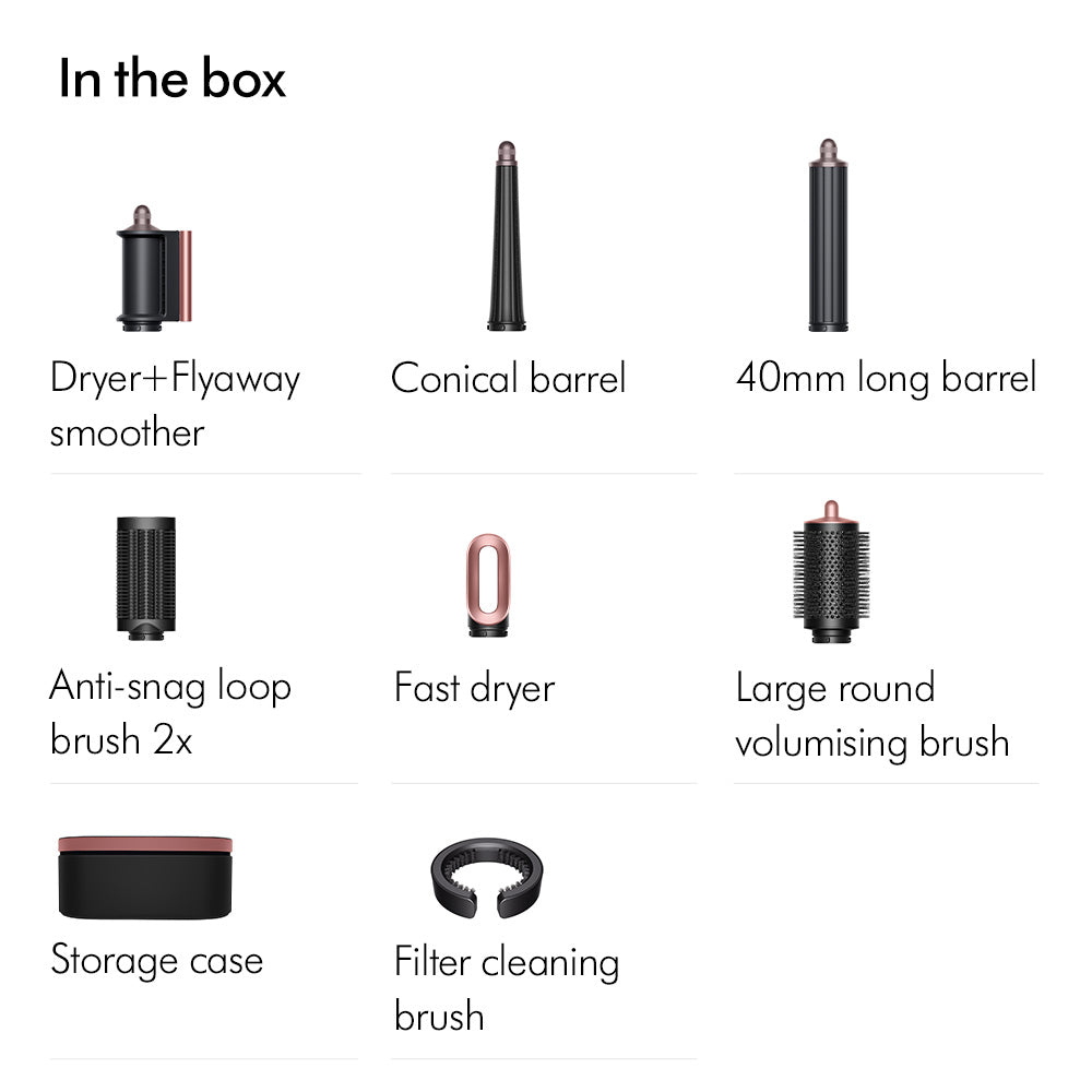 Dyson Airwrap i.d.™ Straight+Wavy multi-styler and dryer (Ceramic Pink/Rose Gold)