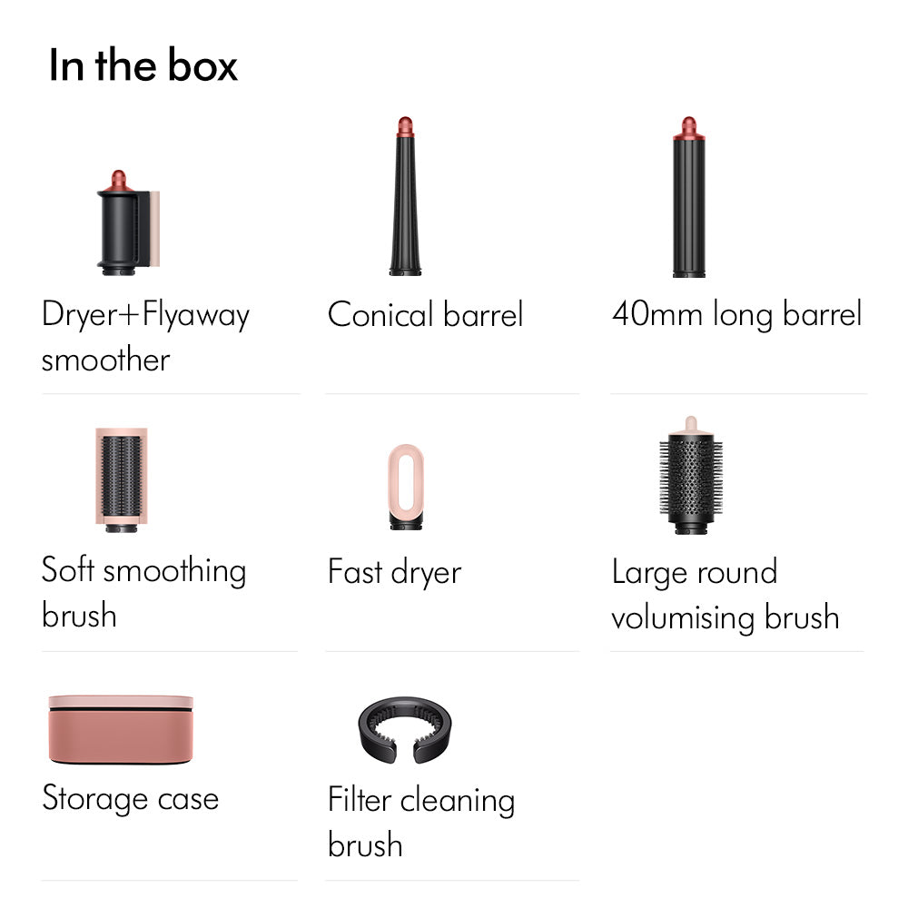 Dyson Airwrap i.d.™ Straight+Wavy multi-styler and dryer (Sakura Cherry)