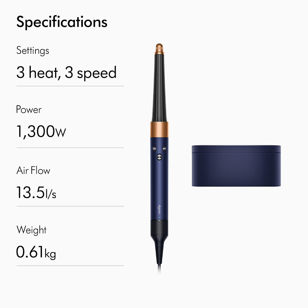 Dyson Airwrap i.d.™ Straight+Wavy multi-styler and dryer (Prussian Blue/Rich Copper)