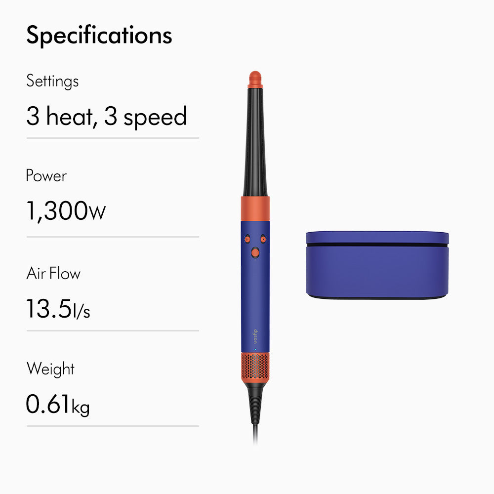 Dyson Airwrap i.d.™ Straight+Wavy multi-styler and dryer (Vinca Blue / Topaz)