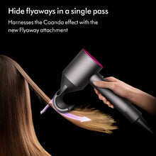 Load image into Gallery viewer, Dyson Supersonic ™ Hair Dryer HD08 (Iron/Fuchsia) with Flyaway attachment
