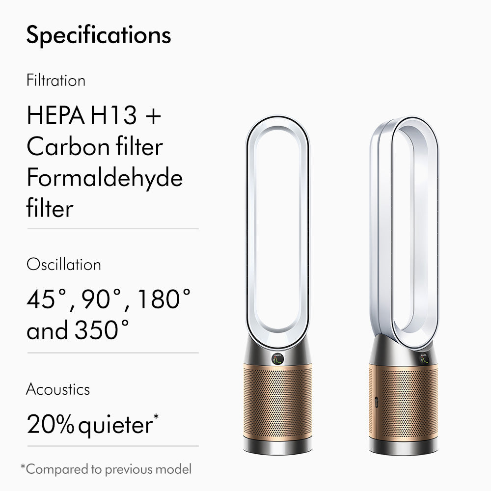 Dyson Purifier Cool™ Formaldehyde TP09 (White/Gold)