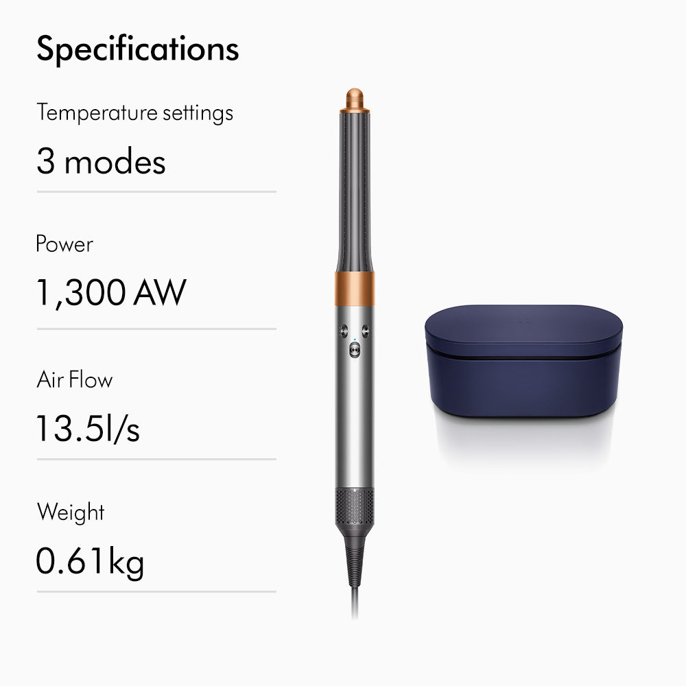 Dyson Airwrap™ Hair multi-styler and dryer Complete Long (Bright Nickel/Rich Copper)