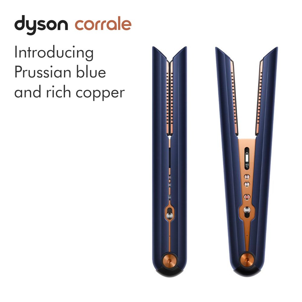 Dyson Corrale™ Hair Straightener (Prussian Blue/Rich Copper)