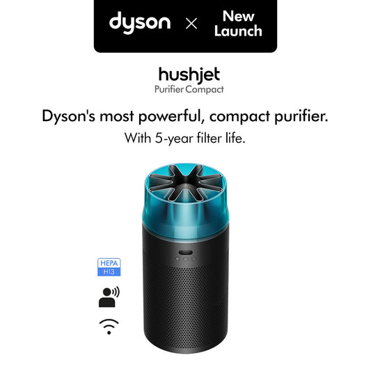 Dyson HushJet ™ Purifier Compact Black/Teal