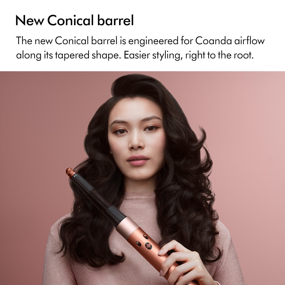 Dyson Airwrap i.d.™ Straight+Wavy multi-styler and dryer (Amber Silk)