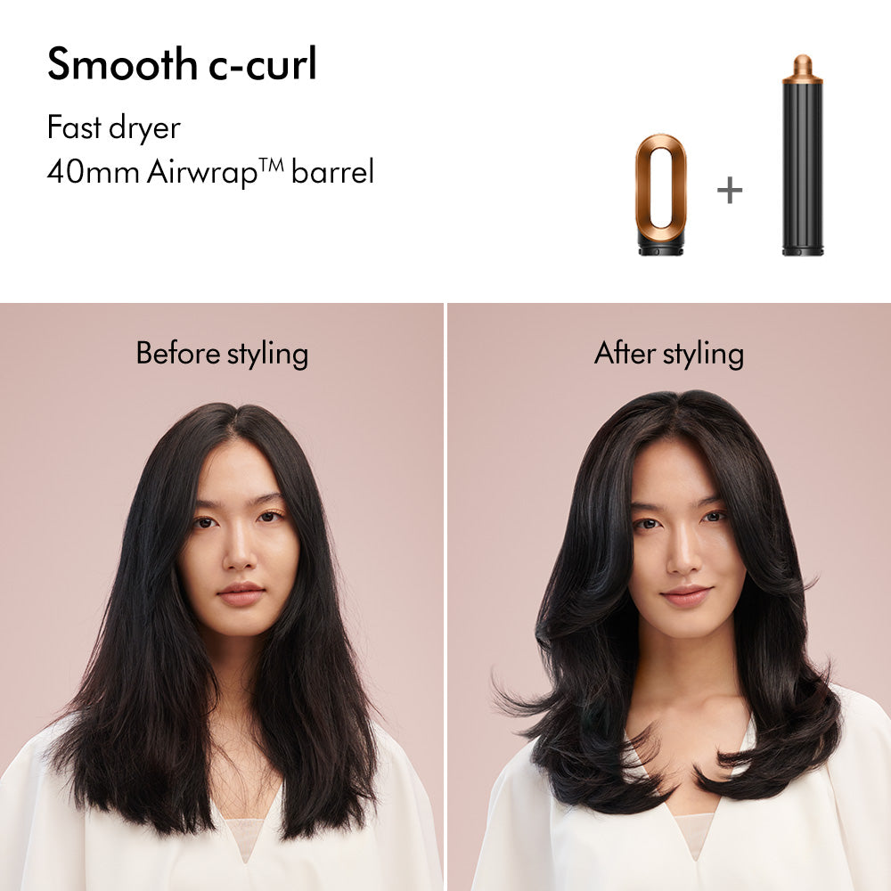 Dyson Airwrap Origin ™ 3-in-1 Hair Multi-Styler & Dryer | Curl, Smooth & Style (Nickel/Copper)