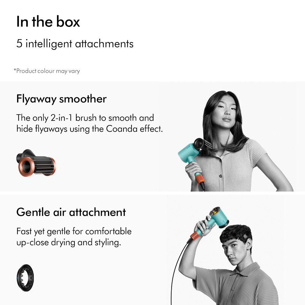 Dyson Supersonic Nural™ hair dryer with Presentation Case (Amber Silk)