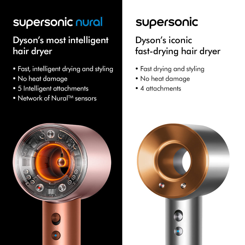 Dyson Supersonic Nural™ hair dryer with Presentation Case (Amber Silk)