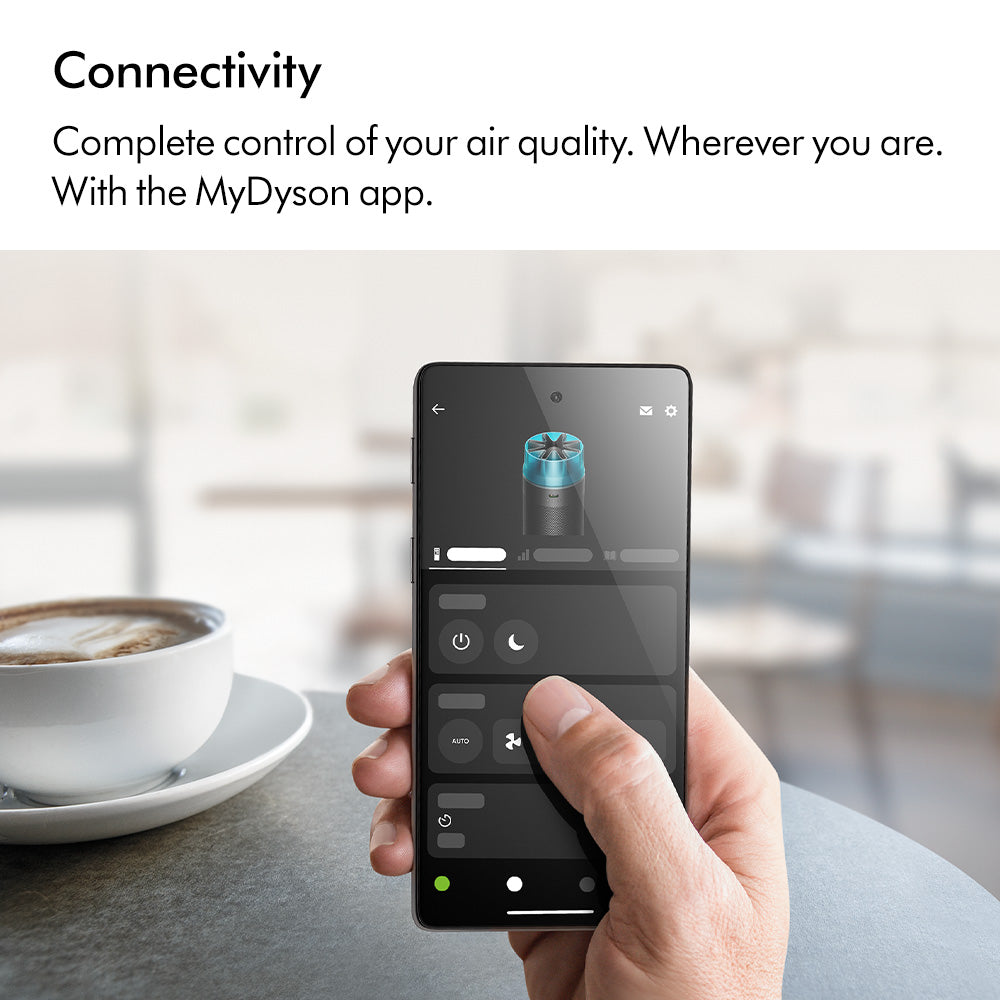 Dyson HushJet ™ Purifier Compact Black/Teal