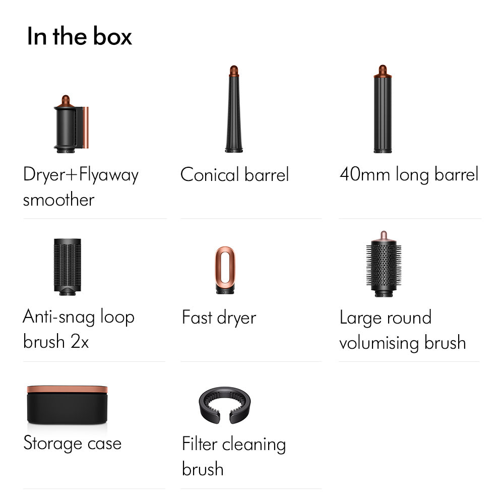 Dyson Airwrap i.d.™ Straight+Wavy multi-styler and dryer (Amber Silk)