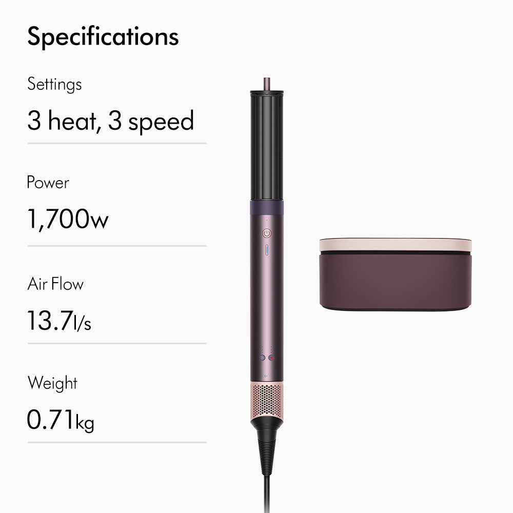 Dyson Airwrap Co-anda2x multi-styler & dryer | 6-in-1 | All day curls | Faster drying (Jasper Plum)