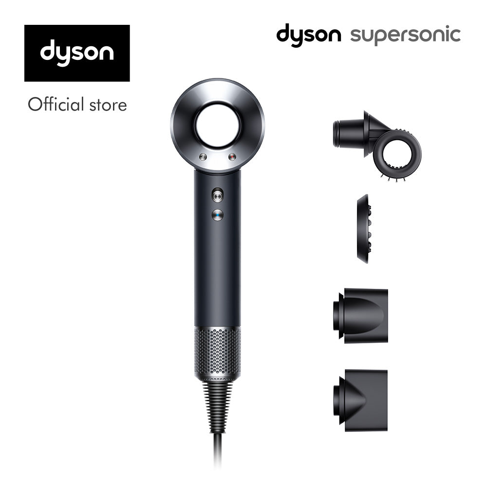 Dyson Supersonic ™ Hair Dryer HD15 (Black/Nickel) with Flyaway Smoother