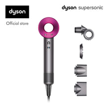 Load image into Gallery viewer, Dyson Supersonic ™ Hair Dryer HD15 (Iron/Fuchsia) with Flyaway Smoother
