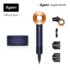 Dyson Supersonic ™ Hair Dryer HD15 (Prussian Blue/Rich Copper) with Flyaway Smoother