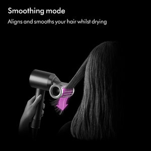 Dyson Supersonic ™ Hair Dryer HD15 (Black/Nickel) with Flyaway Smoother