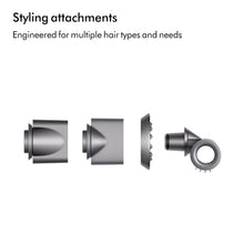 Load image into Gallery viewer, Dyson Supersonic ™ Hair Dryer HD15 (Bright Nickel/Bright Copper) with Flyaway Smoother
