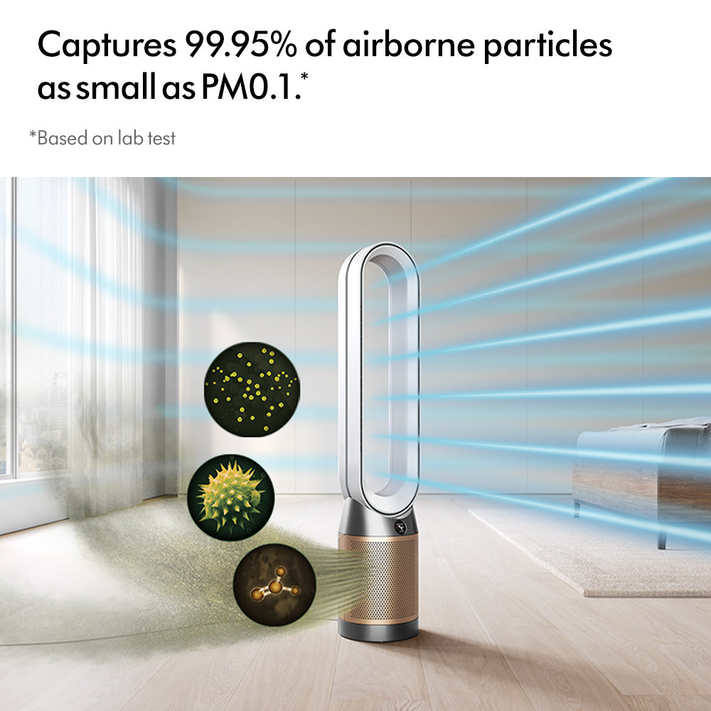 Dyson on sale fan gold