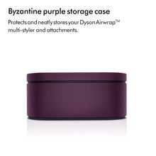 Load image into Gallery viewer, Gift Edition Dyson Airwrap ™ Hair Multi-styler Complete Long (Topaz Orange) with Byzantine Purple Case
