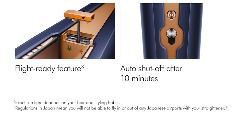 Dyson Corrale™ Hair Straightener (Prussian Blue/Rich Copper)